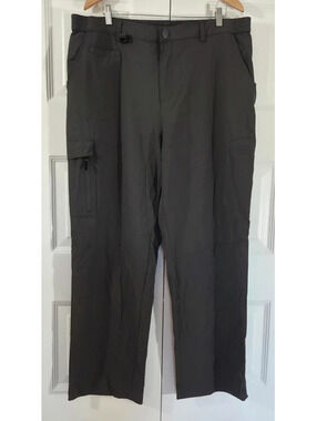 Gradual Men's Hiking Cargo Pants Stretch Outdoor Lightweight Gray 3XL #1474